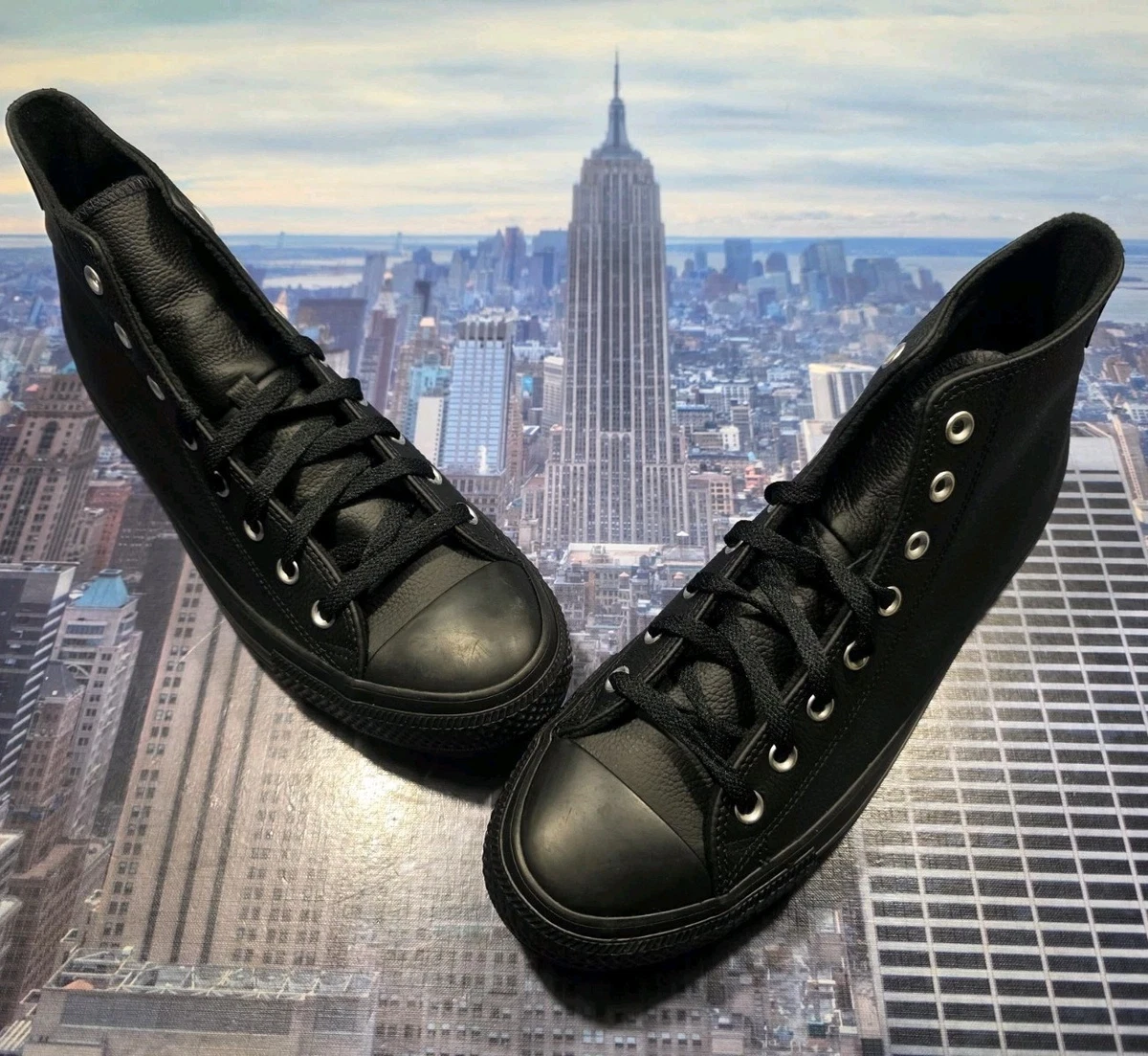 Converse Chuck Taylor All Star Winter High Triple Black for Sale