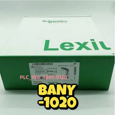 LXM32AD30N4 1PCS Brand New Schneider LXM32AD30N4 us free tax