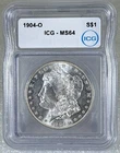 1904-O Morgan Silver Dollar MS64 ICG