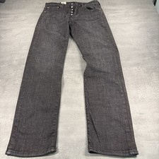 Levis 501 XX Jeans 36x34 Shrink To Fit Rigid Dark Blue Indigo Denim Button Fly