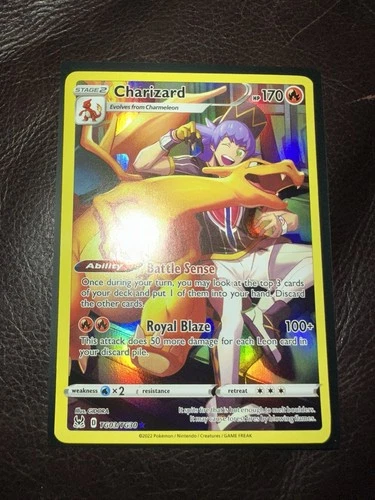 Charizard Trainer Gallery Holo TG03/TG30 Swsh11: Lost Origin NM/M Condition
