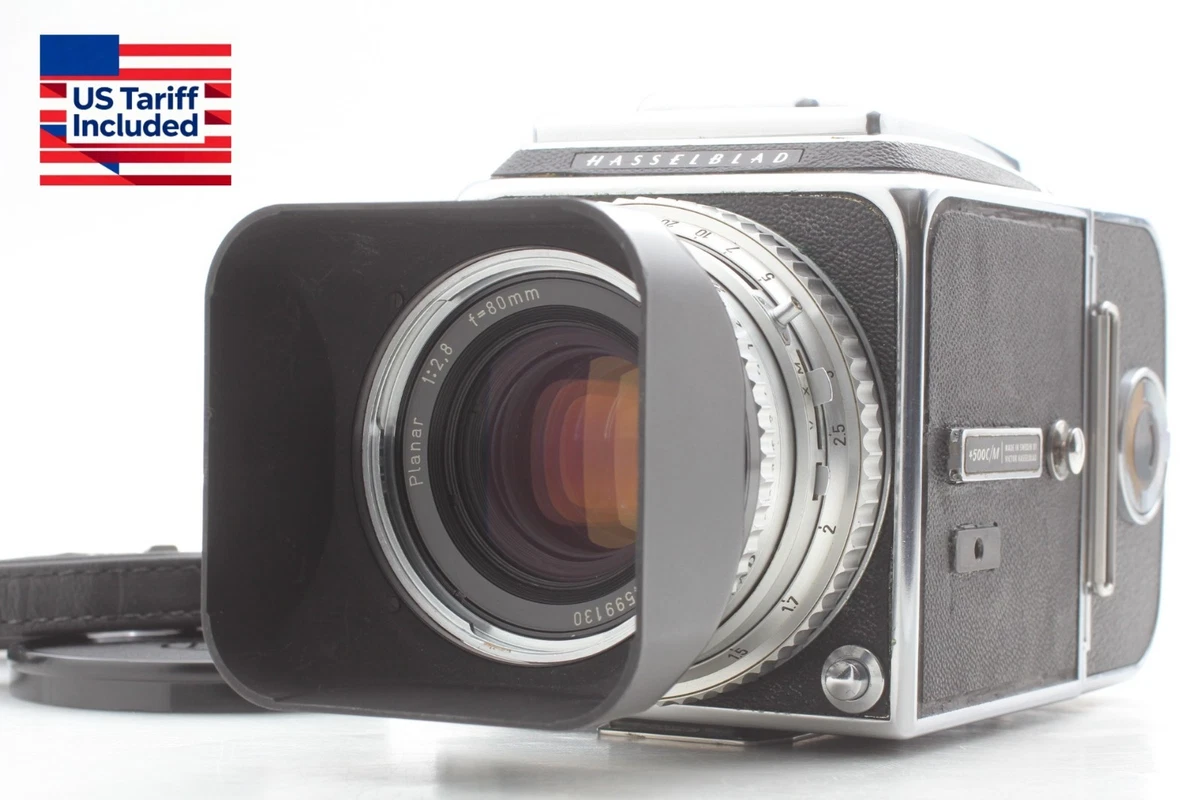 フィルムカメラ Hasselblad 500C/M CF80mmf2.8 Hasselblad 500 C/M with Zeiss Planar 80mm f/2.8 CF Lens - FRESH