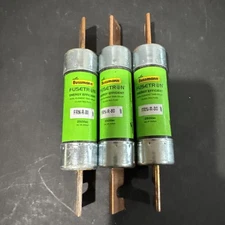 Fusetron FRN-R-80 Dual element Class RK5 fuse 250Vac (Lot of 3)