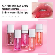 Moisturizing Lip Oil Gloss Pink Plumping Lip gloss Hydrating lip oil