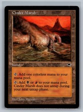 Magic The Gathering Tempest Cinder Marsh MTG TCG CCG