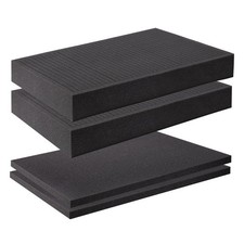 2 Size Pick and Pluck Foam Sheet,4 Pack Polyurethane Gun Case Foam for Cases,...