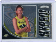 Breanna Stewart First Year 2020 Prizm WNBA #4 HYPED Rookie Card New York Liberty. rookie card picture