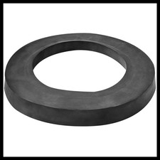 Black Floor Flange Seal Kit for Dometic RV Toilet 110 210 Series - Leak Preve...