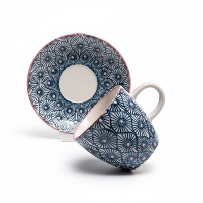 Tranquillo 4er-Set Espresso-Set Mix n Match 100ml Steinzeug Fair Trade