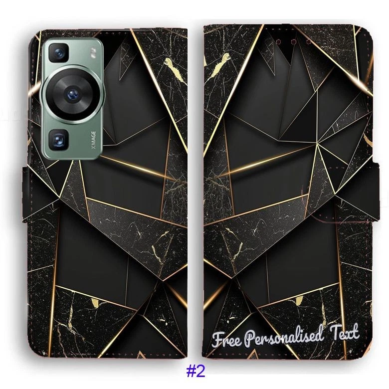 Capa telefone texto personalizada para Huawei P Series - P60/50/40/30/20/10/9/8 - Imagem 3 de 4