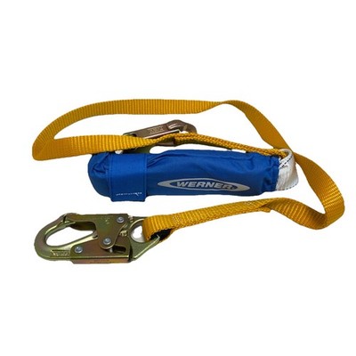 Werner 3ft. DeCoil Lanyard DCELL Shock Pack
