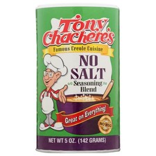 No Salt Creole Seasoning 5 Oz By Tony Chachere's