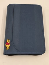Vintage Disney Winnie The Pooh At A Glance Planner 6-Rings Binder Zip Full New!