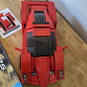 Lego 8652 Enzo Ferrari Complete With Manual Missing 3 Stickers