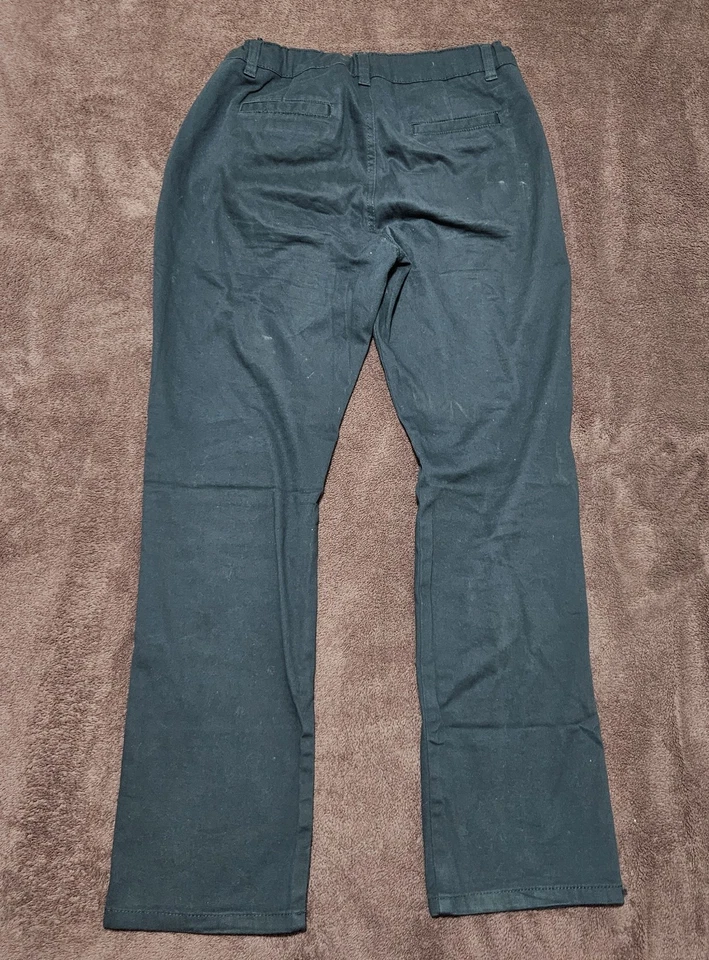 Брюки школьной формы IZOD для мальчиков две пары синие и желтовато-коричневые размер 16 хаски - Изображение 2 из 4