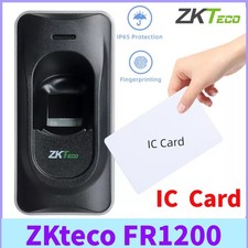 ZKteco FR1200 IP65 biometric Access Control Fingerprint Exit Reader With IC Card