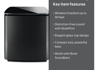 Bose Bass Module 700 Wireless Subwoofer - Black for sale online | eBay