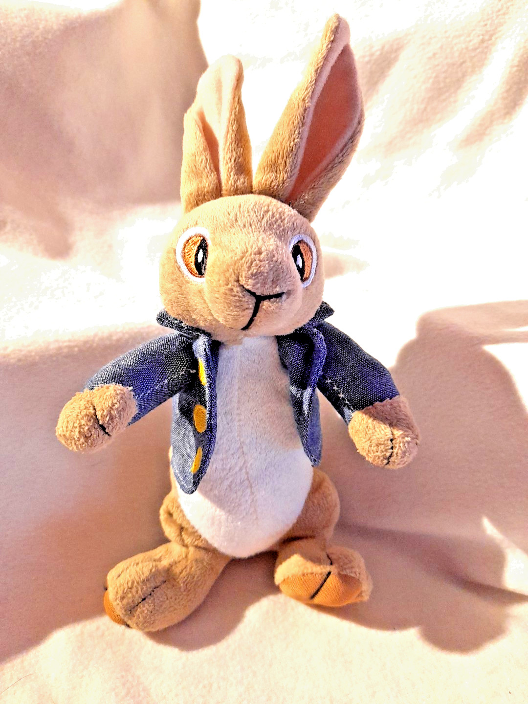 Beatrix Potter Peter Rabbit Plush Soft Toy – 20cm – Classic Blue Jacket – Easter