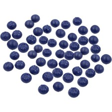 50 Pcs Fake Blueberry Artificial Fruit Realistic Fruits Decoration Lifelike