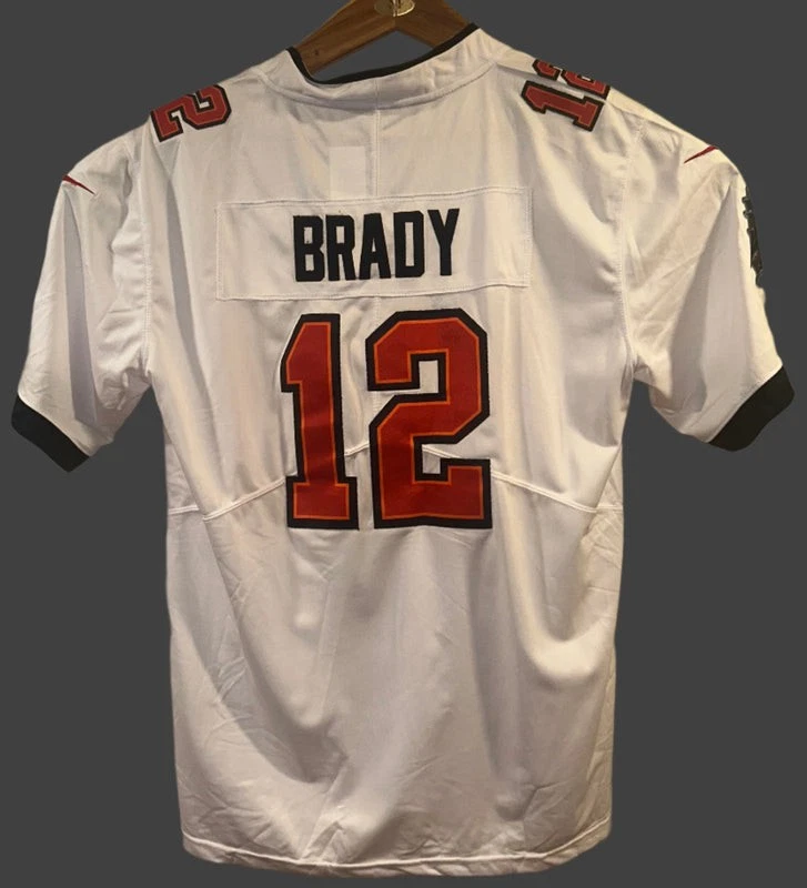 Camiseta Tom Brady #12 Buccaneers Super Bowl LV branca XXL nova sem etiquetas Nike NFL - Imagem 2 de 4