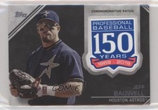 2019 Topps 150th Anniversary Commemorative Series 2 Jeff Bagwell Patch HOF 1c7