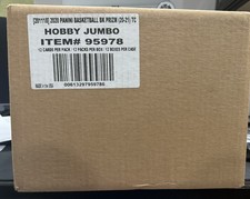 2020-21 PANINI PRIZM BASKETBALL 12-BOX HOBBY JUMBO CASE FACTORY SEALED