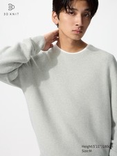 Uniqlo Washable 3D Knit Sweater
