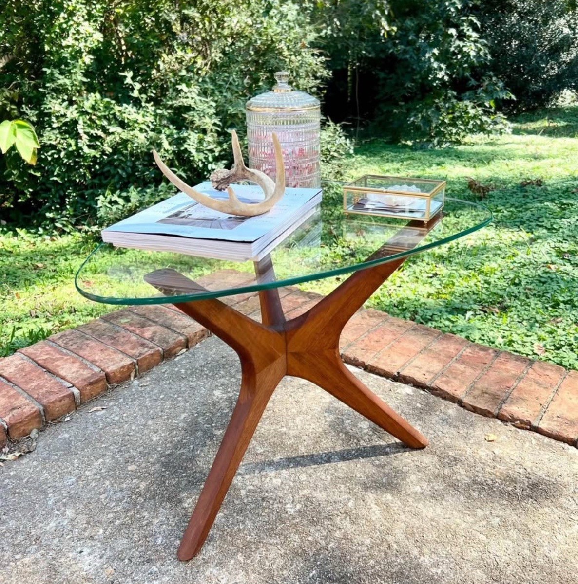 タヒチアン　モレ Adrian Pearsall Jacks End Side Table Mid Century Modern MCM Retro