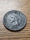1875 Indian Head Cent Penny 1c