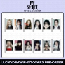 [PreSale] IVE 4th EP Album IVE SECRET Withmuu 4rd LuckyDraw Event Photocard KPOP