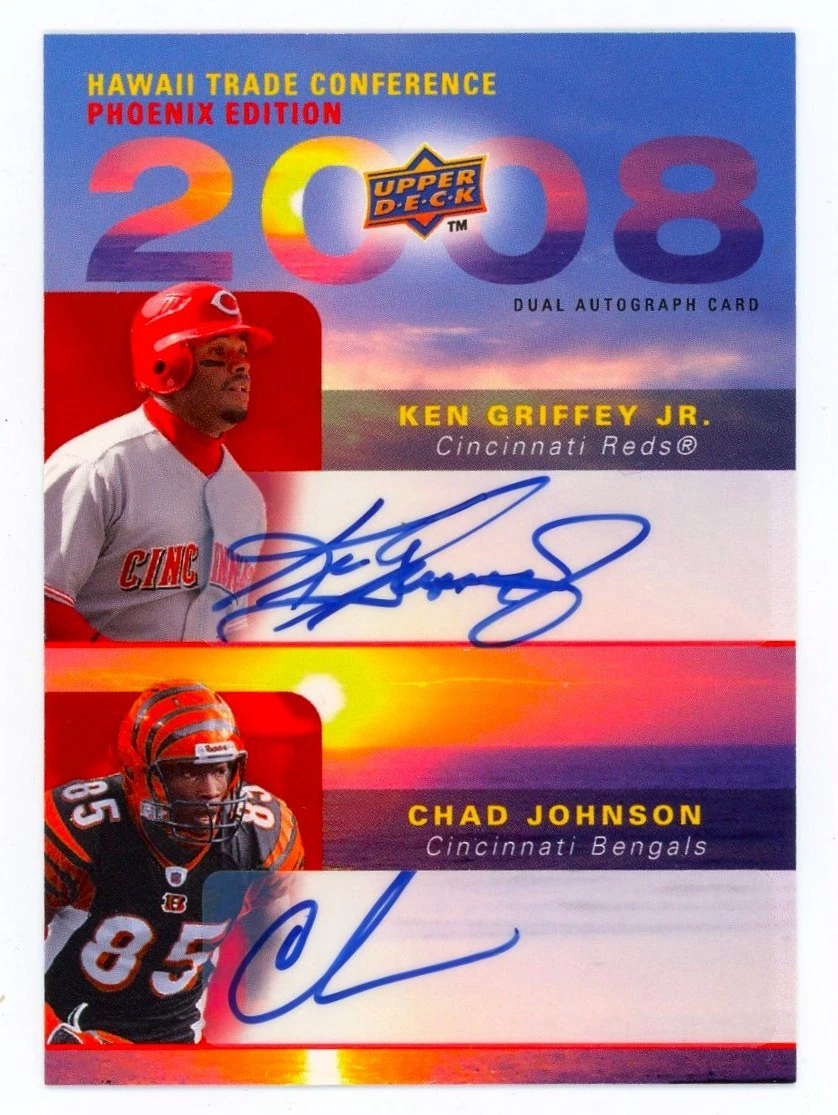 KEN GRIFFEY JR.⁄AUSTIN KERNS (REDS) 2004 UPPER DECK UD SP