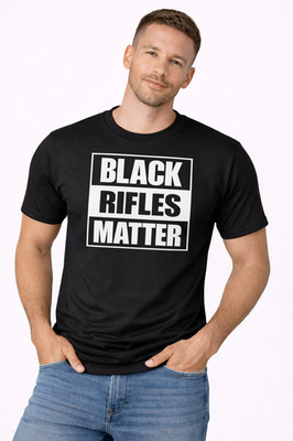 Black Rifles Matter Shirt Second Amendment Gun Rights Firearms Patriotic Tee