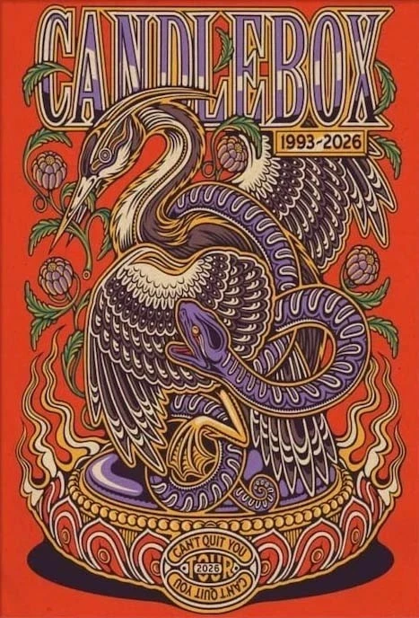 Candlebox Can't Quit You Tour 2026 Poster