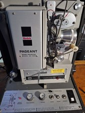 Kodak Pageant Sound Projector Model AV-12E6 Works But Belts Show Wear