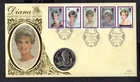 GB - 1998 Diana, Princess of Wales Benham PNC Coin First Day Cover