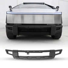 Front Bumper For 2024-2025 TESLA Cybertruck Front Bumper w/ Hole Of Camera