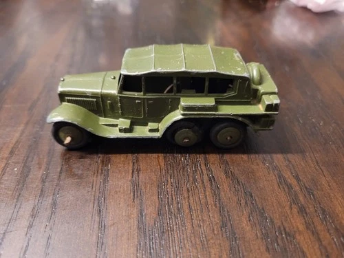 Dinky Toys Meccano #152b Reconnaissance Staff Car Military Army Green