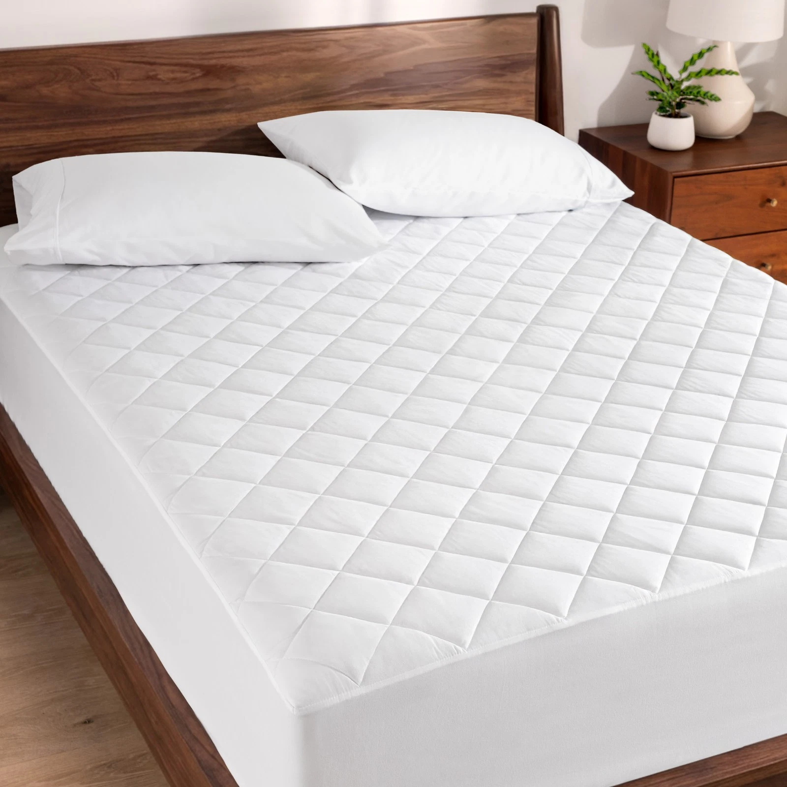 Bare Home Premium Quilted Fitted Mattress Pad, Hypoallergenic, Fiberfill
Opens in a new window or ta