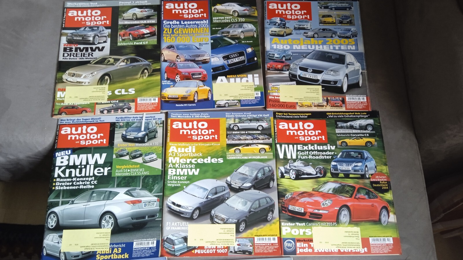 12 alte Auto Motor Sport Hefte 20042005 eBay