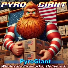 *Pyro Sticker* Wholesale Fireworks Sale Pyro Giant Weather Resistant Vinyl 4"x4"