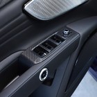 Real Carbon Fiber Window Lift Switch Button Trim Frame For Maserati Grecale 22+ (For: Maserati)
