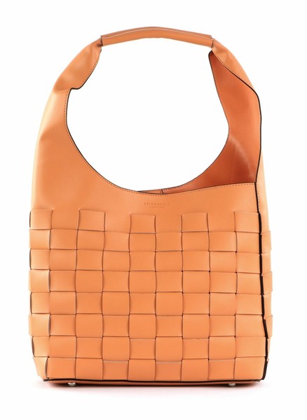 Seidenfelt Manufaktur SFM204 Hobo Schultertasche Tasche Peach Orange-image