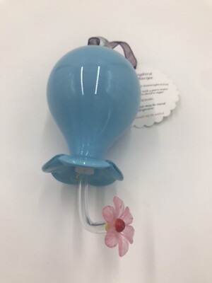 Hummingbird Nectar Recipe Blue and Pink Glass Georgeous Designs