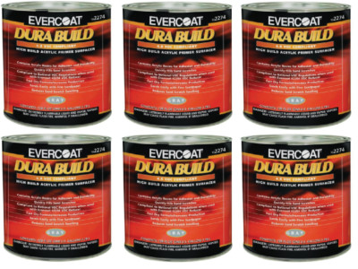Evercoat 2274 Dura Build Acrylic Primer Surfacer - Gray - (6 Pack)