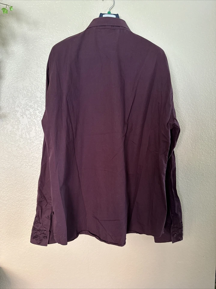 ARTFUL DODGER Size 4XL Men’s Embroidery Shirt Long Sleeve - Image 2 of 4