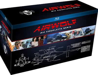 Airwolf - Die komplette Serie - Action - Abenteuer - Thriller # BLU-RAY-NEU-OVP