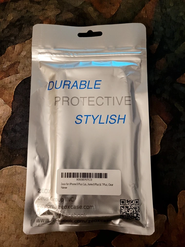 Funda iPhone 8 Plus, Funda iPhone 7 Plus, PC rígida híbrida resistente a prueba de golpes... Foto 3 de 4