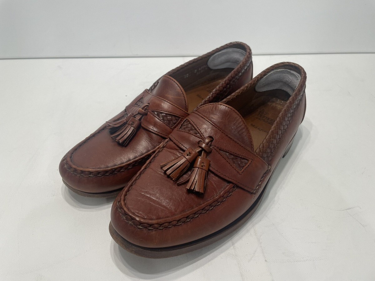 Allen Edmonds Maxfield Loafers- Chili - Burnished Calfskin  display picture 3