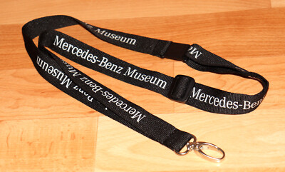 Mercedes-Benz Museum Promo Rare Collectible Lanyard / Key holder