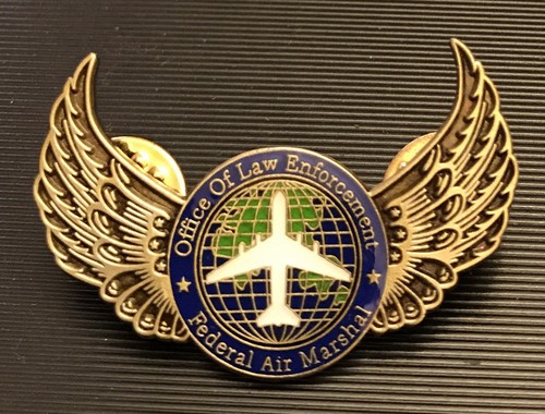 us federal air marshal fams police mini badge l